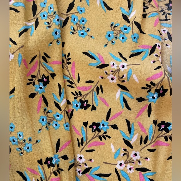 Maeve Anthropologie Meadowsweet Long Sleeve Floral Blouse - Picture 4 of 8